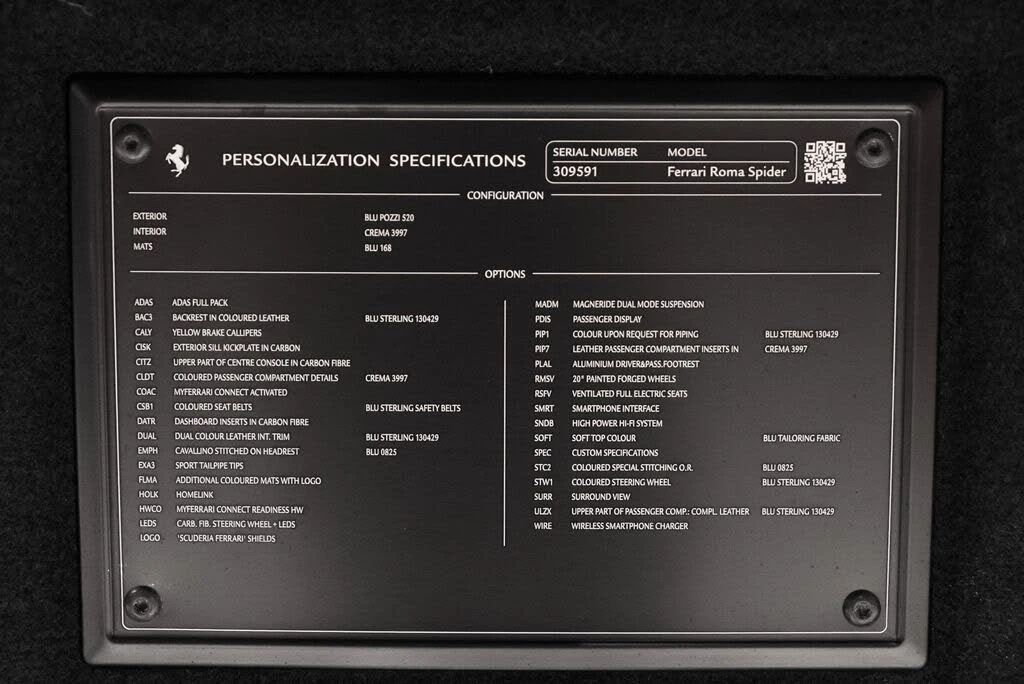 2024 Ferrari Roma Spider - Image 18 of 31