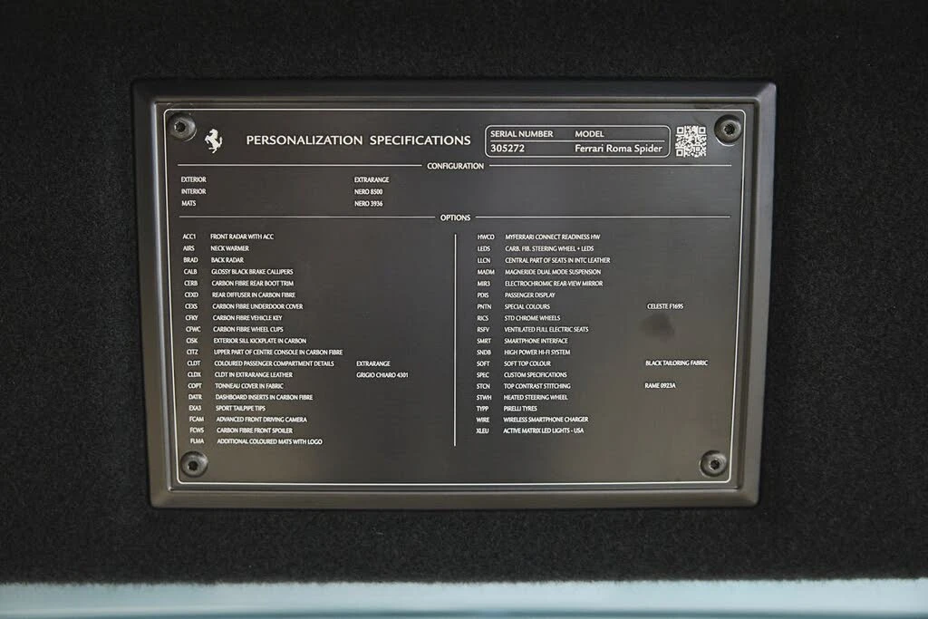 2024 Ferrari Roma Spider - Image 15 of 31
