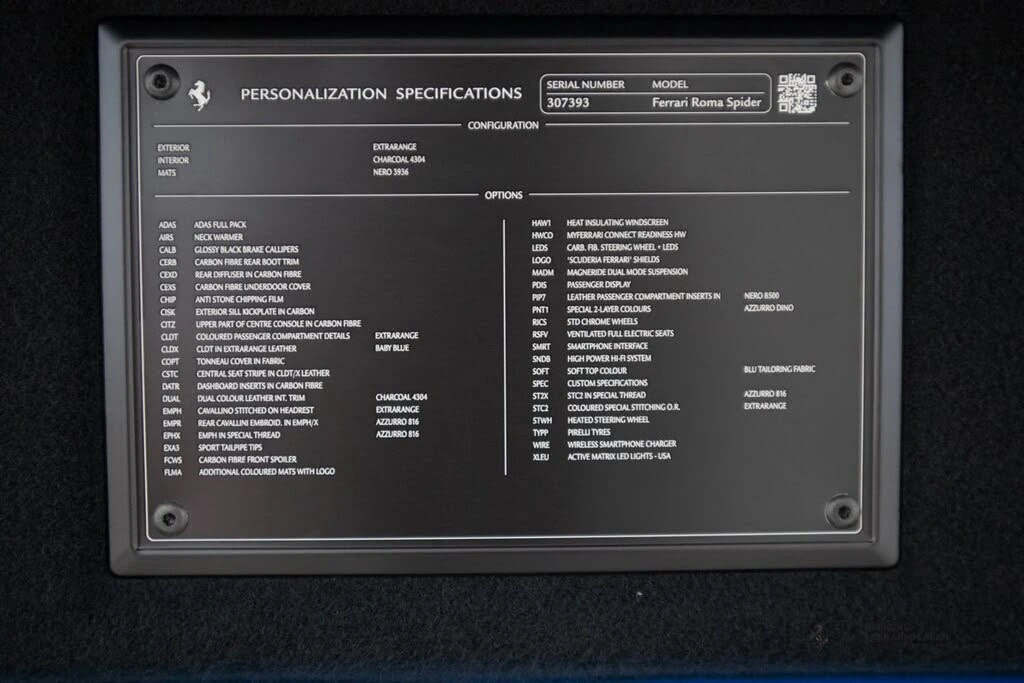 2024 Ferrari Roma Spider - Image 19 of 20