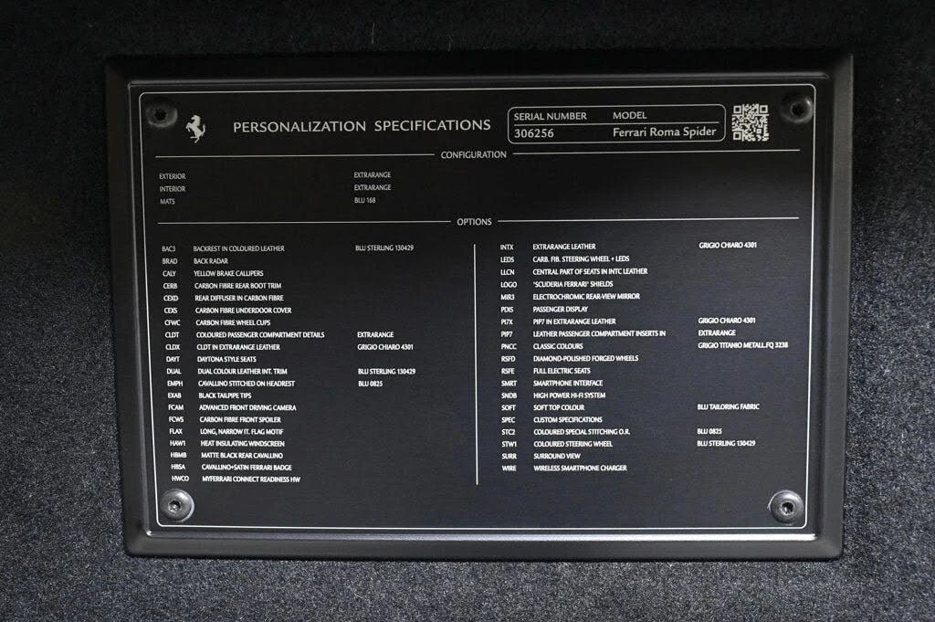 2024 Ferrari Roma Spider - Image 30 of 31