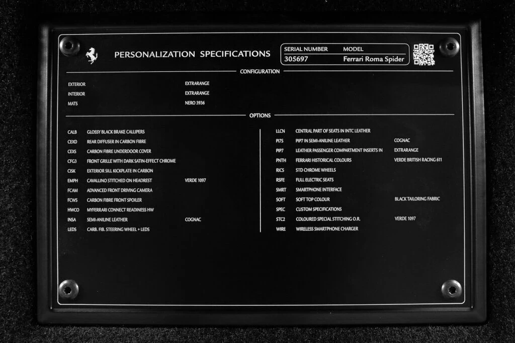 2024 Ferrari Roma Spider - Image 19 of 21
