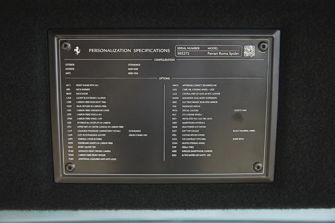 2024 Ferrari Roma Spider - Image 15 of 31