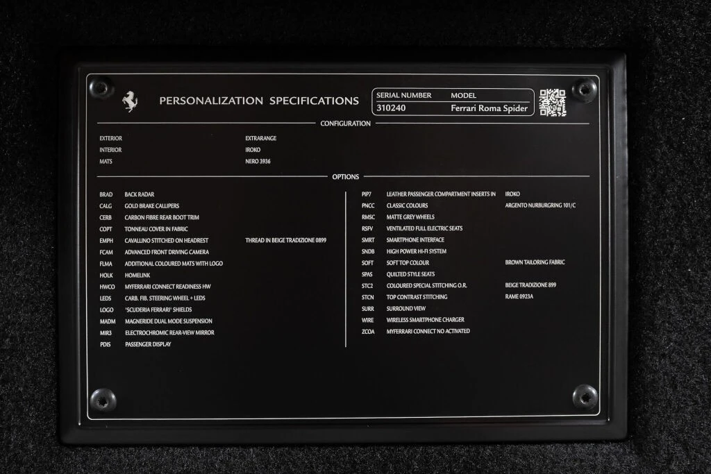 2024 Ferrari Roma Spider - Image 22 of 31