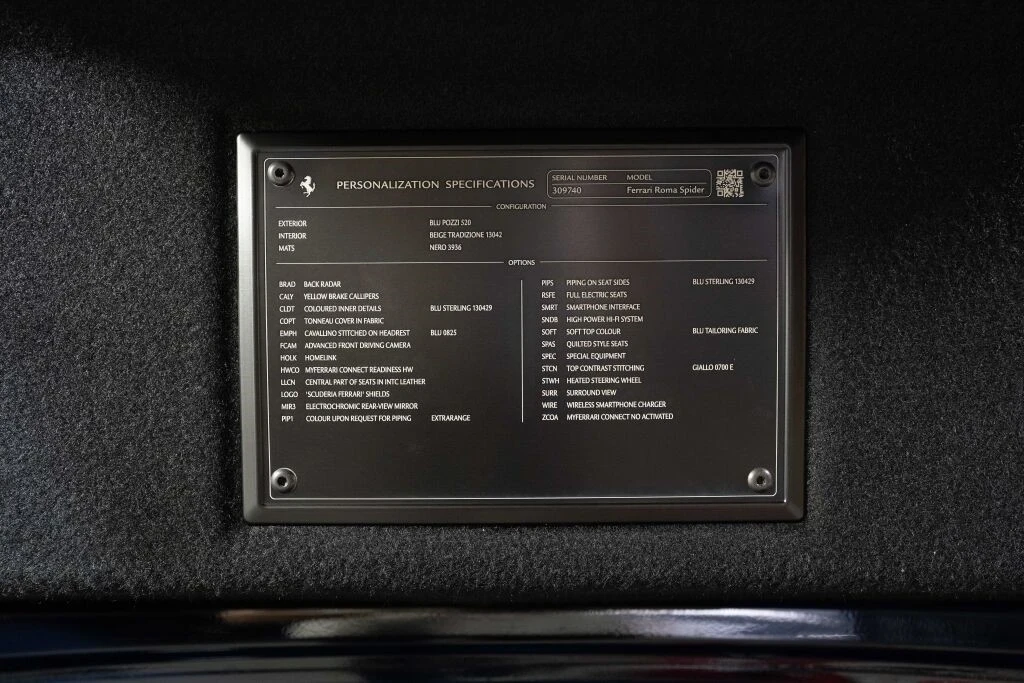 2024 Ferrari Roma Spider - Image 15 of 21