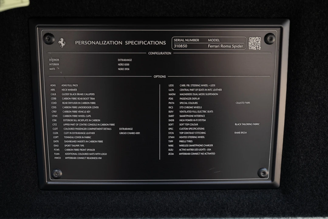 2024 Ferrari Roma Spider - Image 26 of 31