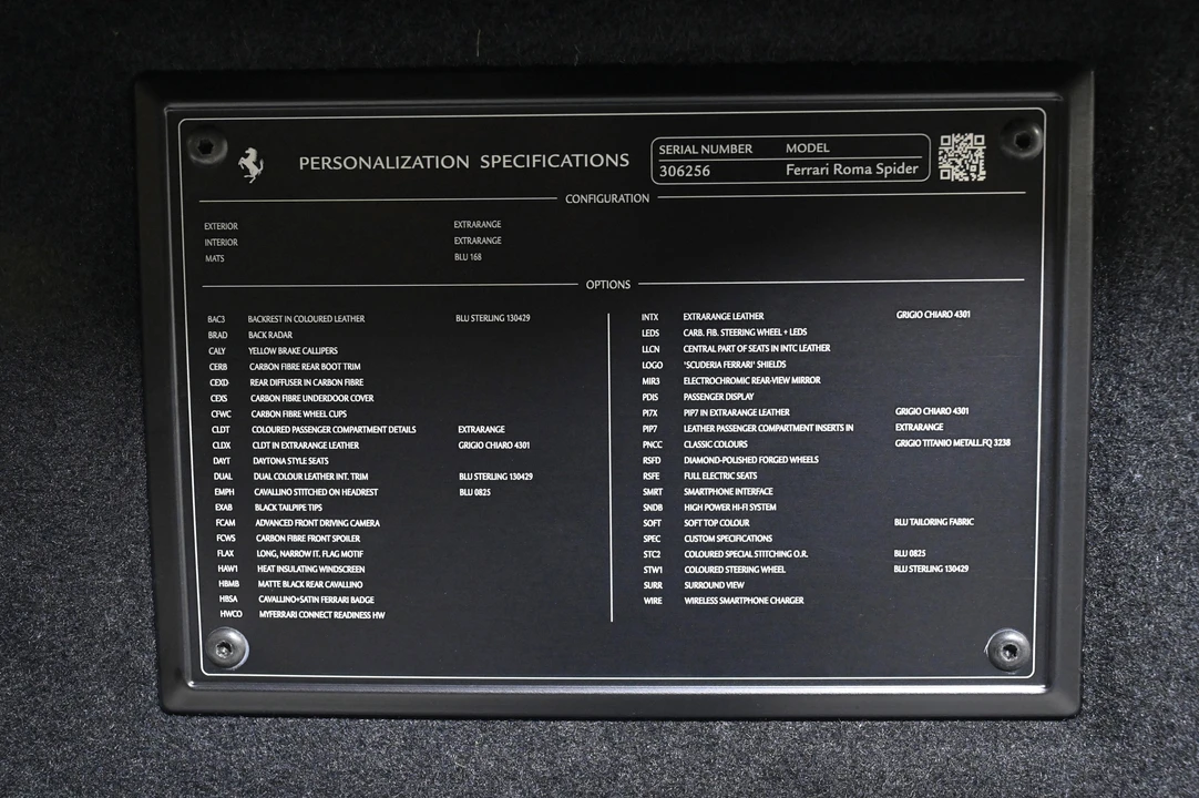 2024 Ferrari Roma Spider - Image 30 of 31