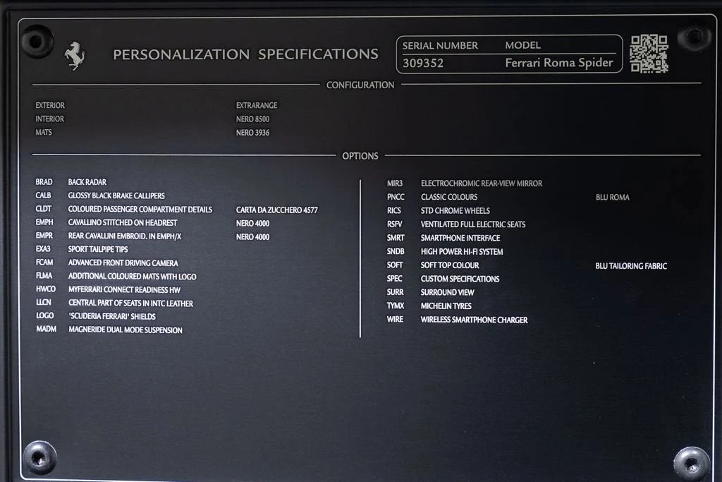 2024 Ferrari Roma Spider - Image 18 of 31