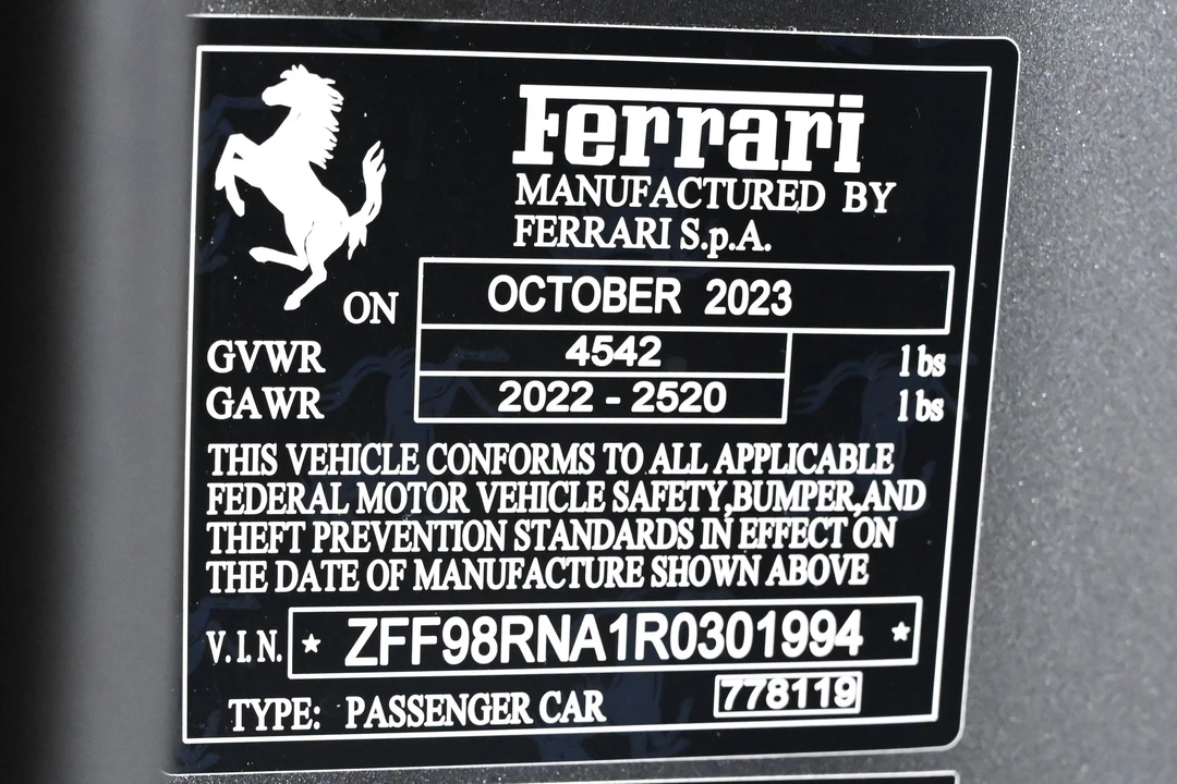 2024 Ferrari Roma - Image 29 of 29