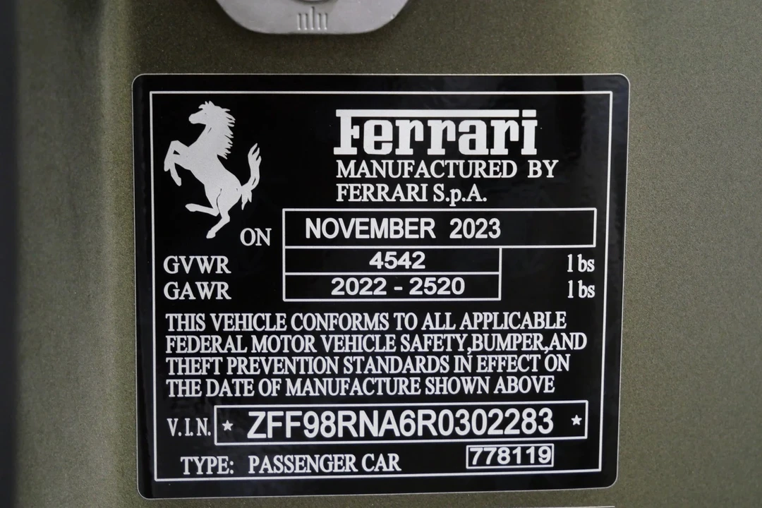 2024 Ferrari Roma - Image 20 of 21