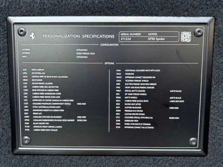 2024 Ferrari SF90 Spider - Image 18 of 19