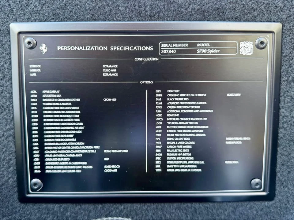 2024 Ferrari SF90 Spider - Image 9 of 10