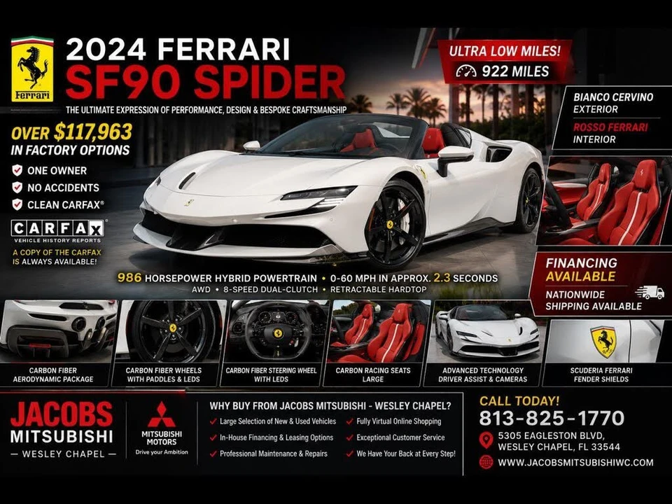 2024 Ferrari SF90 Spider - Image 2 of 31