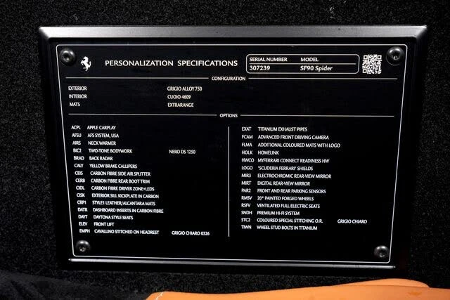 2024 Ferrari SF90 Spider - Image 17 of 31
