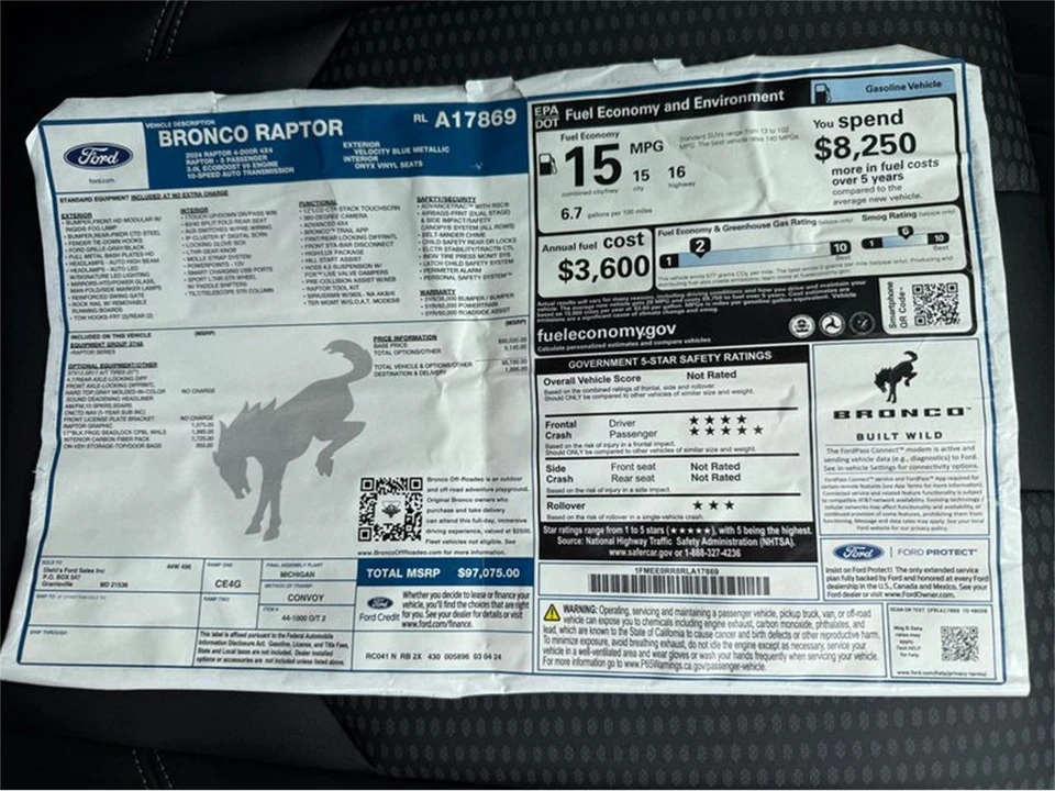2024 Ford Bronco 6th Gen - Image 30 of 31