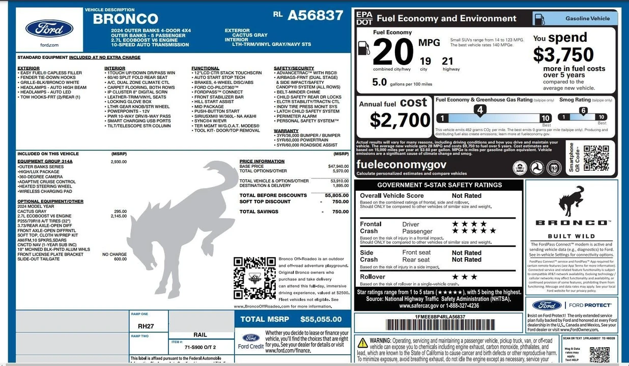 2024 Ford Bronco 6th Gen - Image 10 of 12