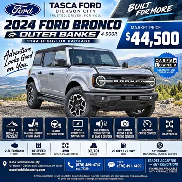 2024 Ford Bronco Outer Banks