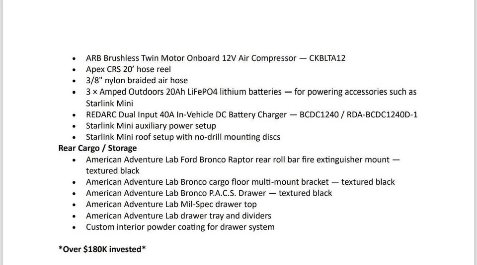 2024 Ford Bronco Raptor 6th Gen - Image 18 of 18