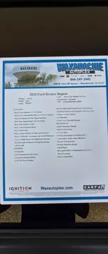2024 Ford Bronco Raptor 6th Gen - Image 2 of 8
