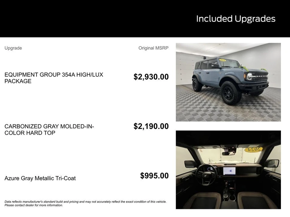 2024 Ford Bronco 6th Gen - Image 3 of 12