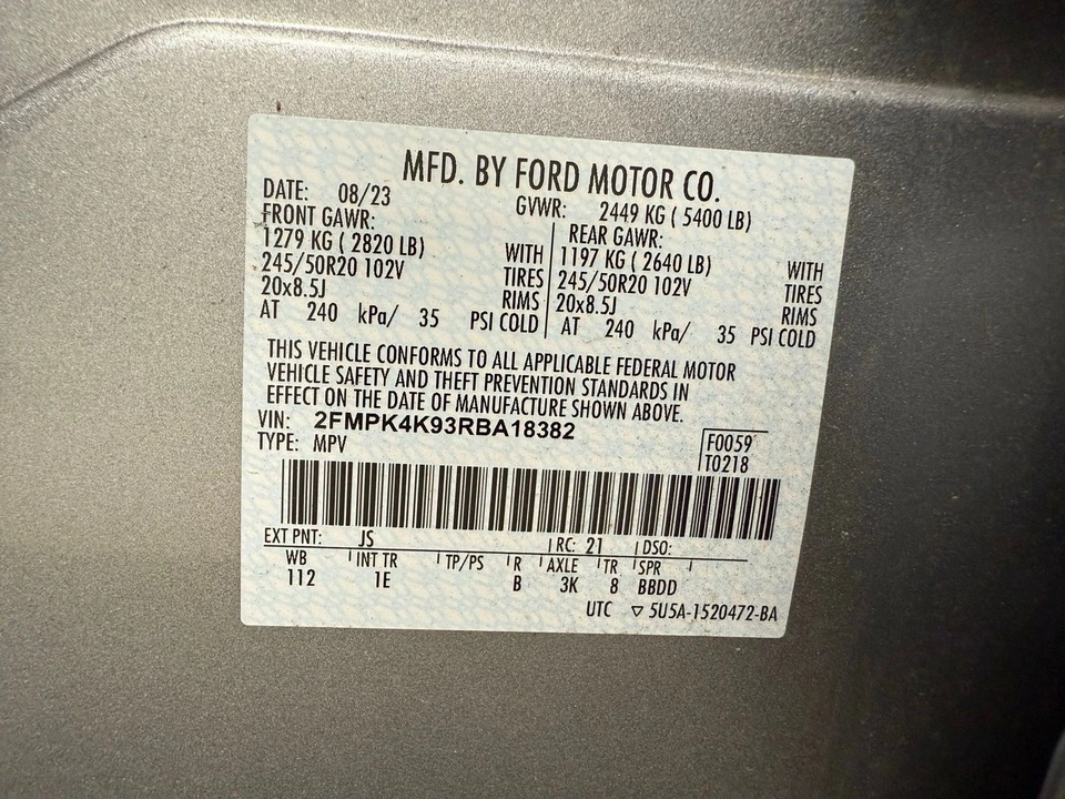 2024 Ford Edge - Image 18 of 21