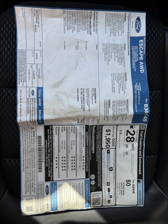 2024 Ford Escape - Image 19 of 19