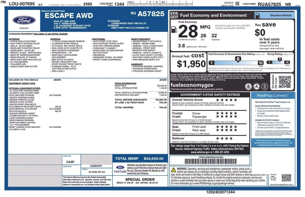 2024 Ford Escape - Image 13 of 13