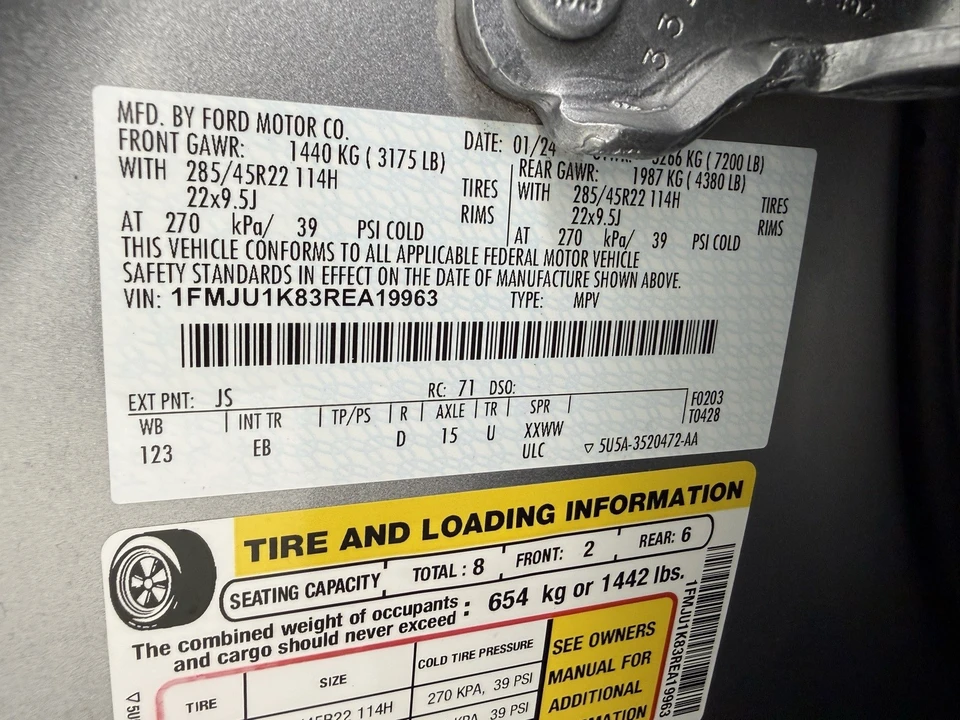 2024 Ford Expedition 4th Gen - Image 16 of 21
