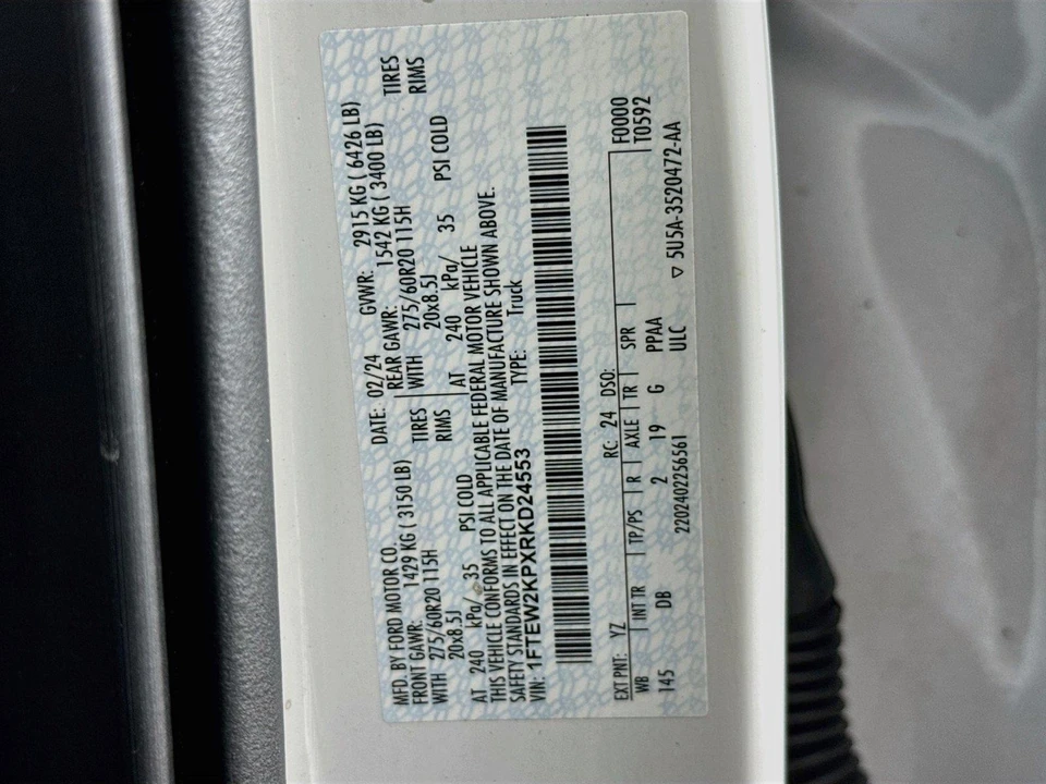 2024 Ford F-150 14th Gen - Image 18 of 18