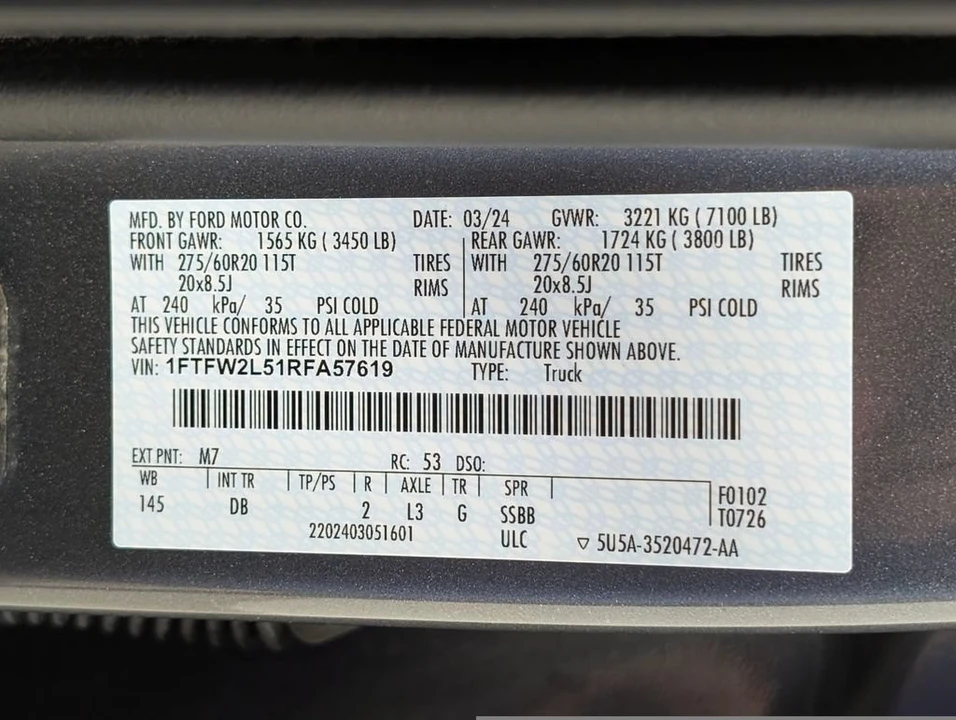2024 Ford F-150 14th Gen - Image 24 of 29