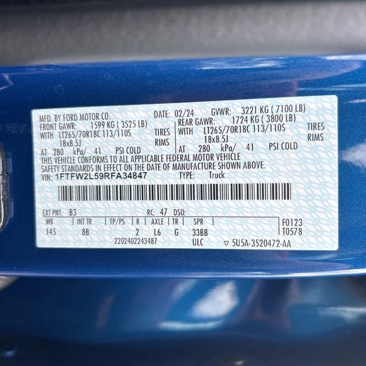2024 Ford F-150 14th Gen - Image 6 of 6