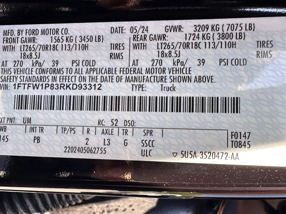 2024 Ford F-150 14th Gen - Image 31 of 31