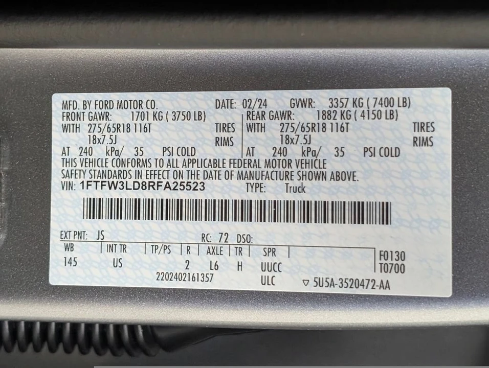 2024 Ford F-150 14th Gen - Image 29 of 31