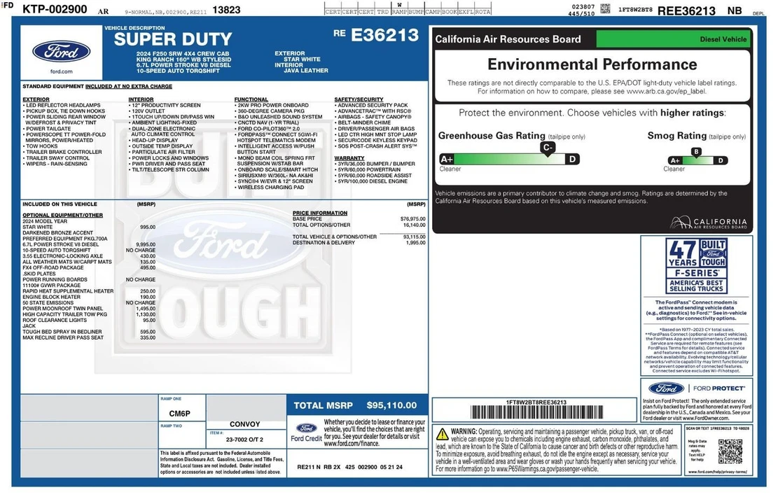2024 Ford Super Duty 5th Gen - Image 5 of 21