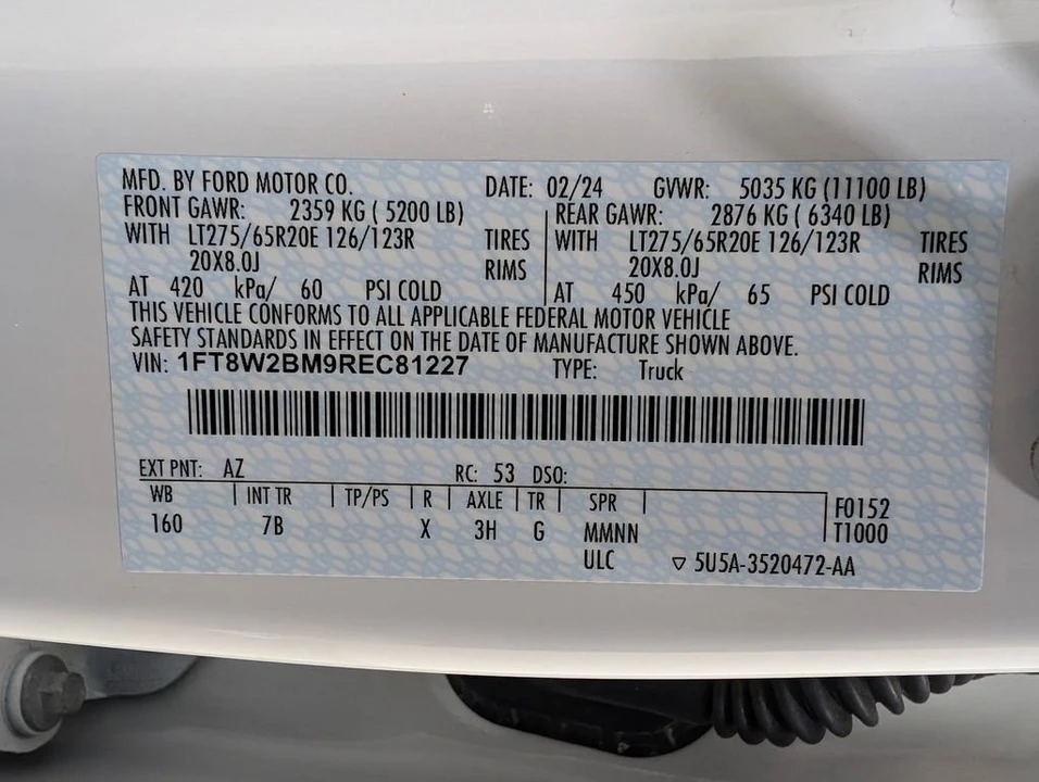 2024 Ford Super Duty 5th Gen - Image 10 of 11