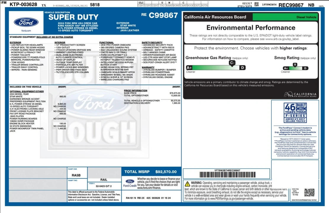 2024 Ford Super Duty 5th Gen - Image 4 of 12