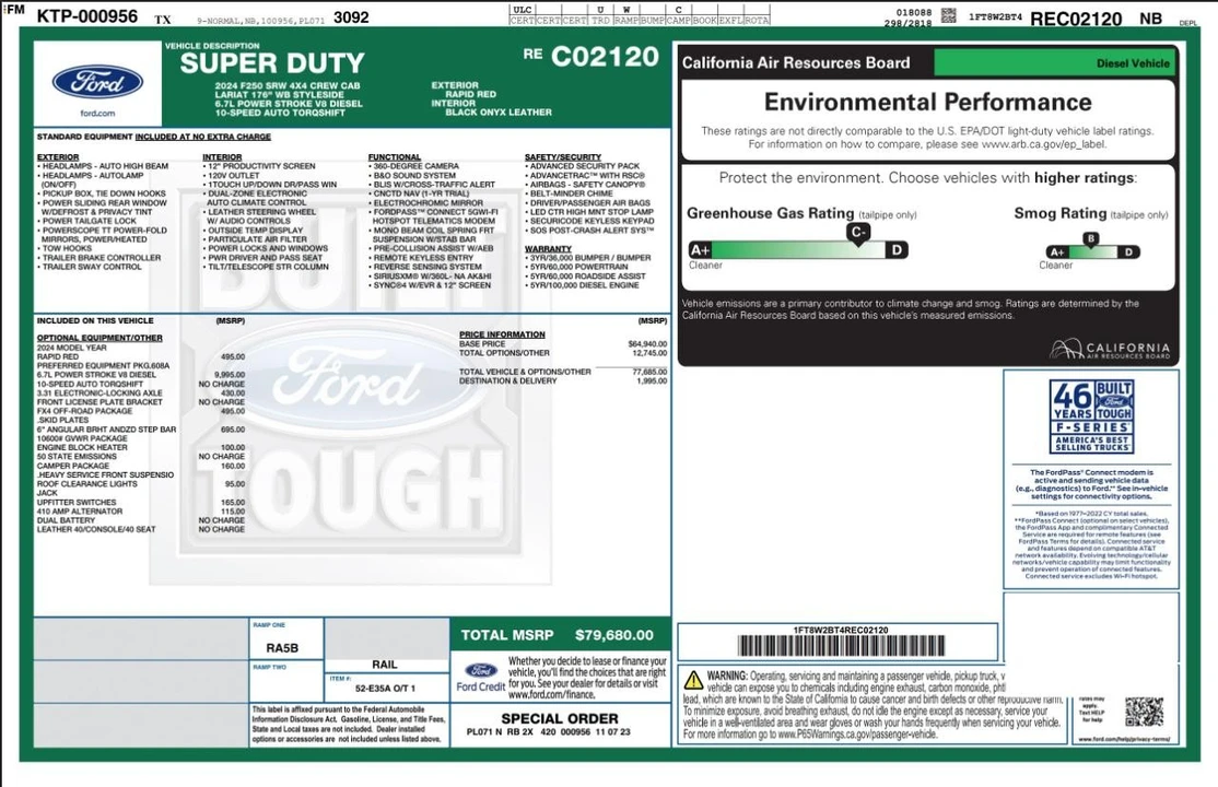 2024 Ford Super Duty 5th Gen - Image 4 of 31