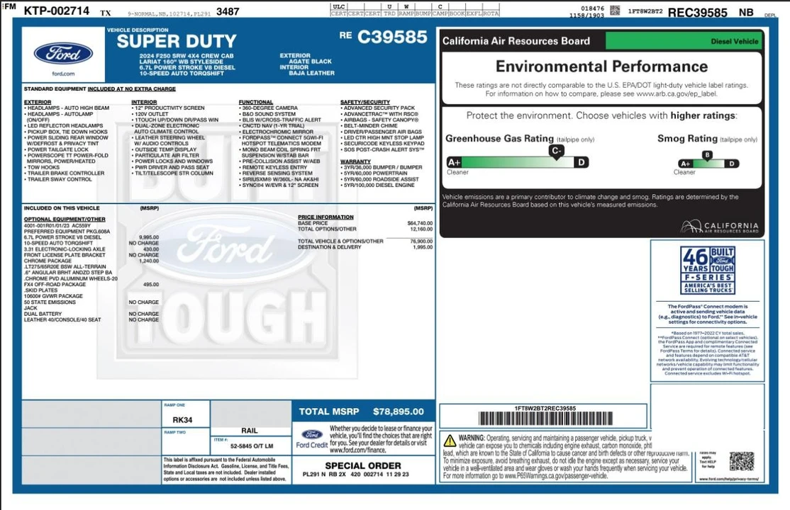 2024 Ford Super Duty 5th Gen - Image 3 of 31