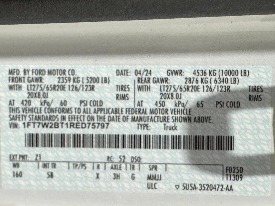 2024 Ford Super Duty 5th Gen - Image 21 of 21