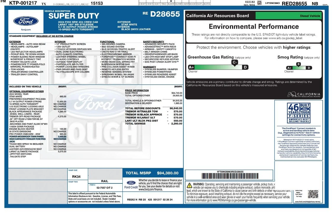 2024 Ford Super Duty 5th Gen - Image 4 of 31