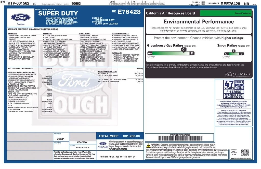 2024 Ford Super Duty 5th Gen - Image 4 of 12