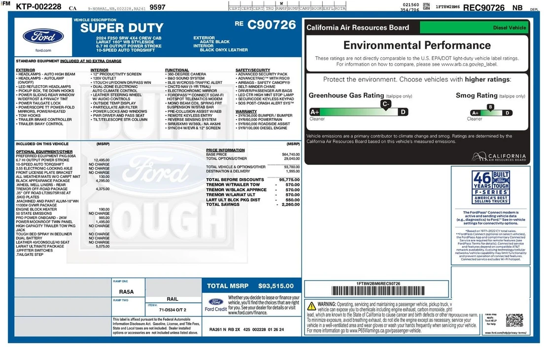 2024 Ford Super Duty 5th Gen - Image 6 of 31