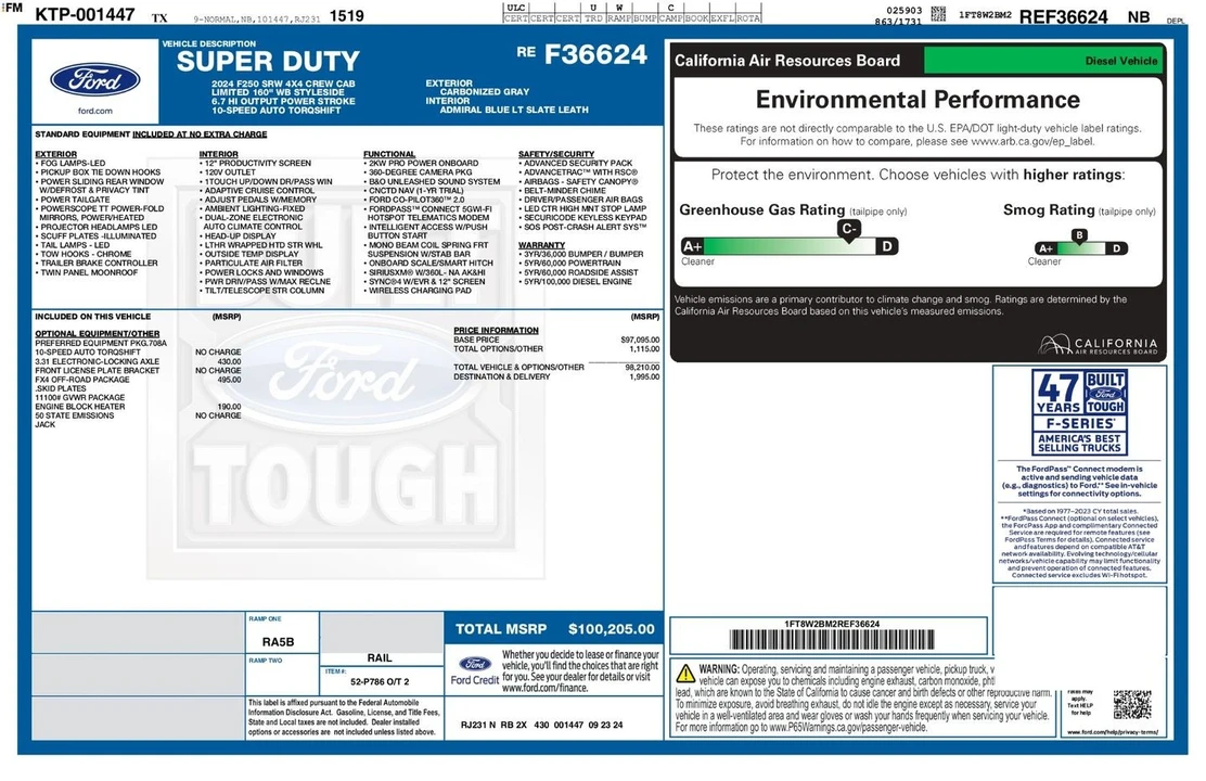 2024 Ford Super Duty 5th Gen - Image 6 of 31
