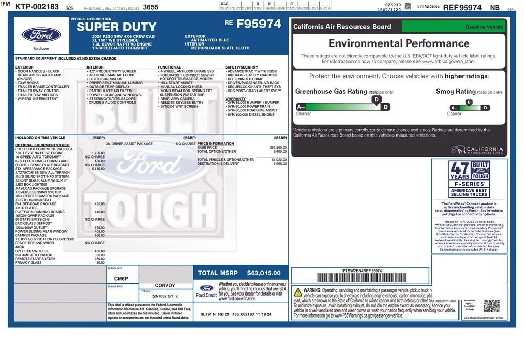 2024 Ford Super Duty 5th Gen - Image 2 of 2