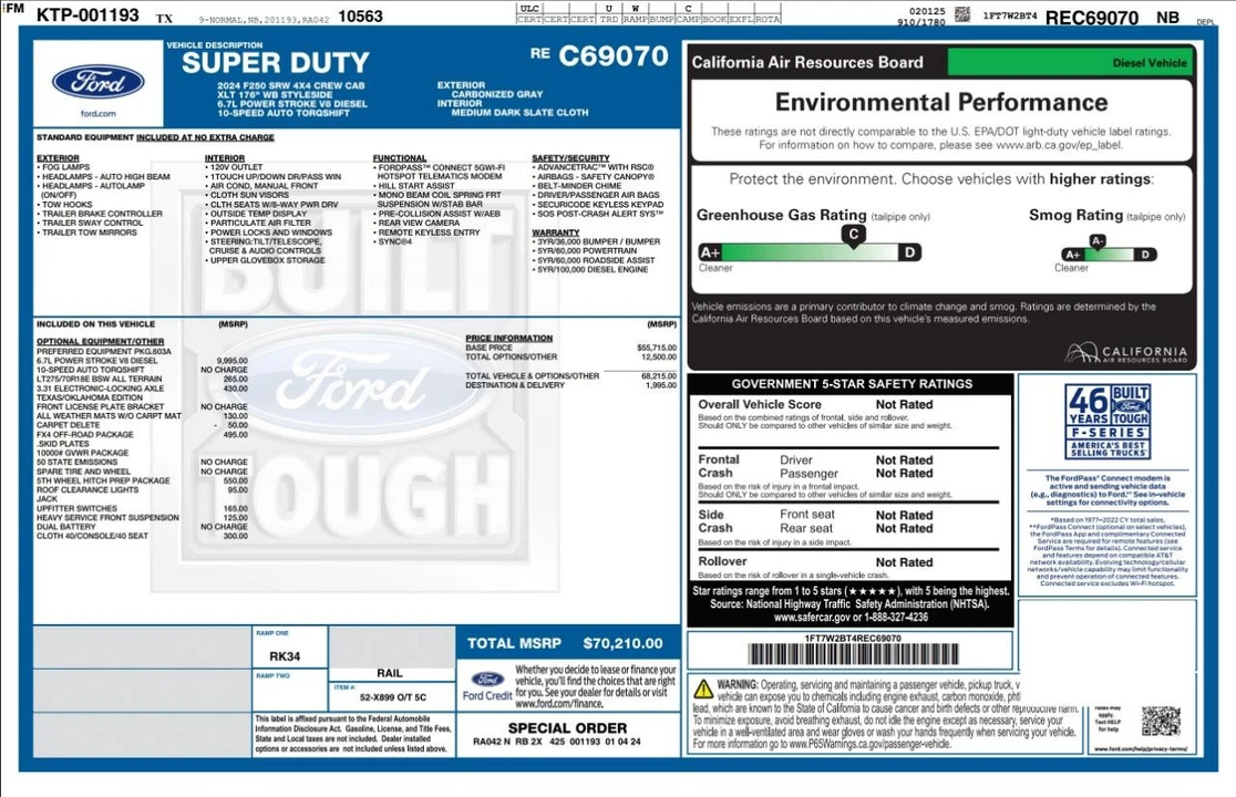 2024 Ford Super Duty 5th Gen - Image 4 of 31