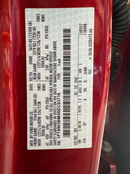 2024 Ford Super Duty 5th Gen - Image 13 of 21