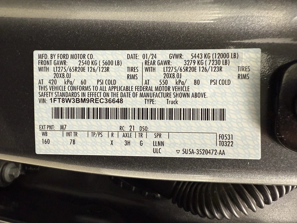 2024 Ford Super Duty 5th Gen - Image 20 of 21