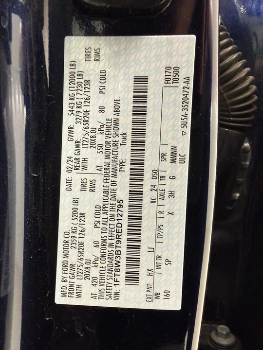2024 Ford Super Duty 5th Gen - Image 19 of 21