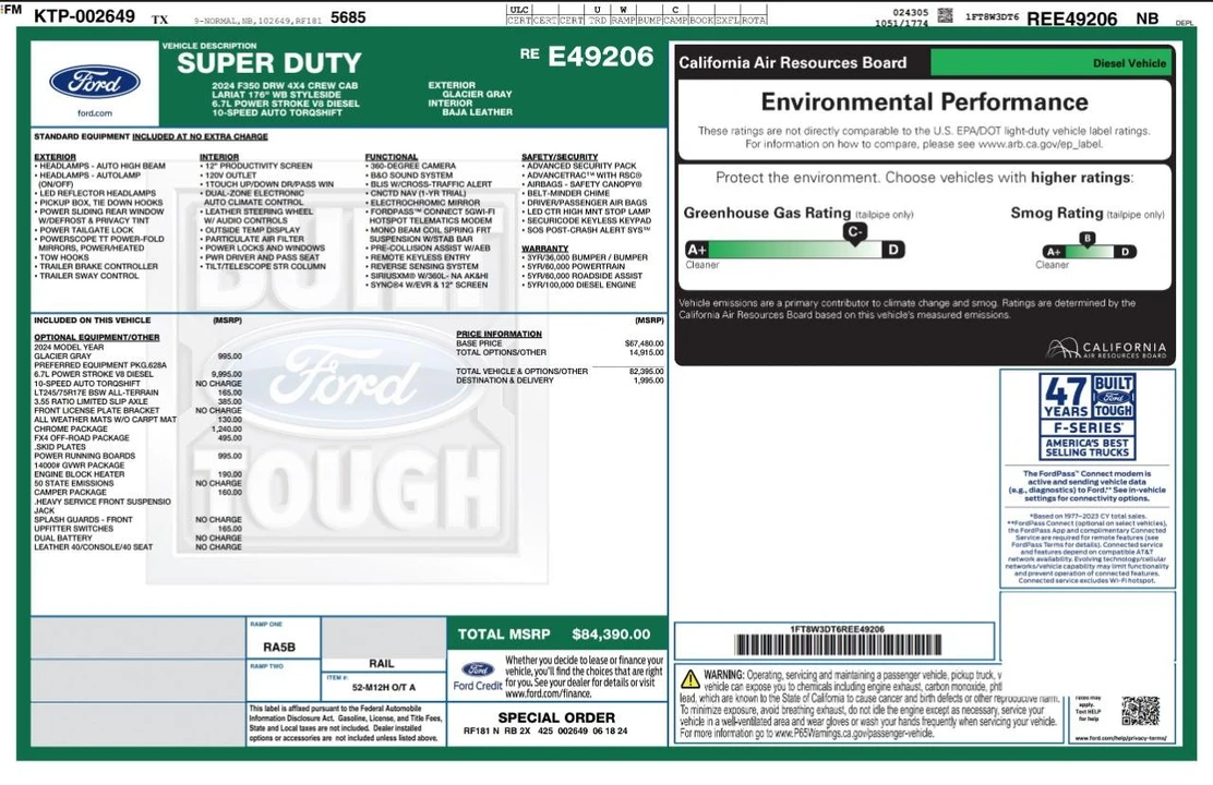 2024 Ford Super Duty 5th Gen - Image 4 of 31