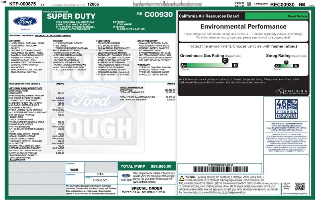 2024 Ford Super Duty 5th Gen - Image 4 of 27