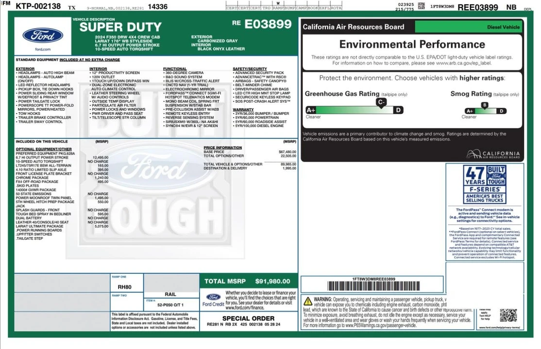 2024 Ford Super Duty 5th Gen - Image 4 of 31